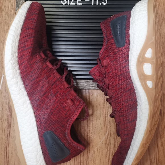 Adidas Pureboost 2017 Burgundy - Picture 5 of 5